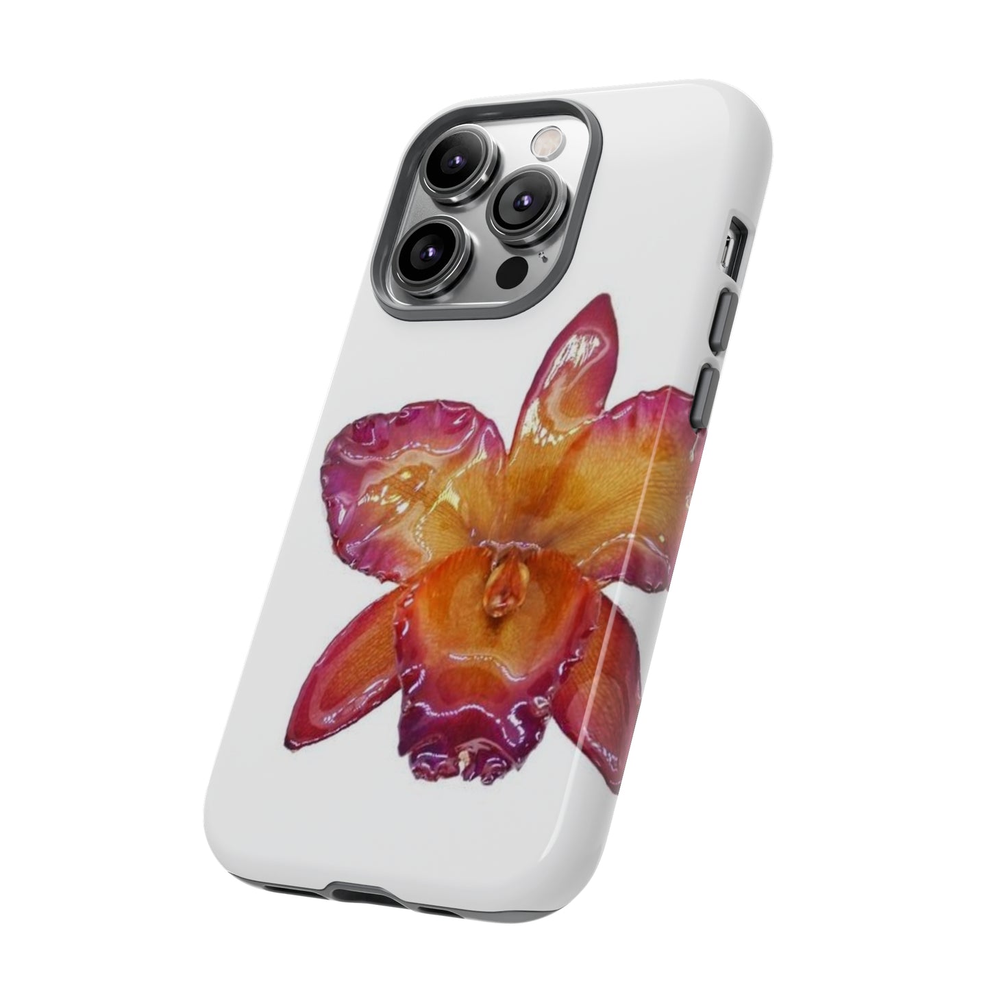 Pink / Orange Flower Case