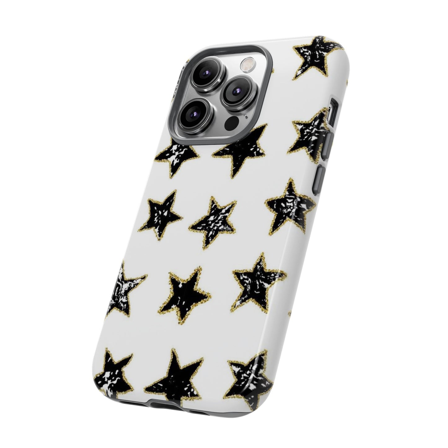 Black and Gold Star Case