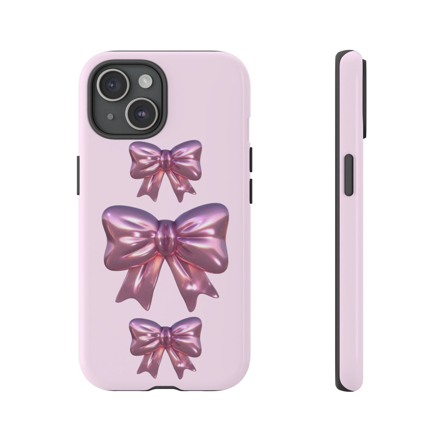 Pink Chrome Bow Case