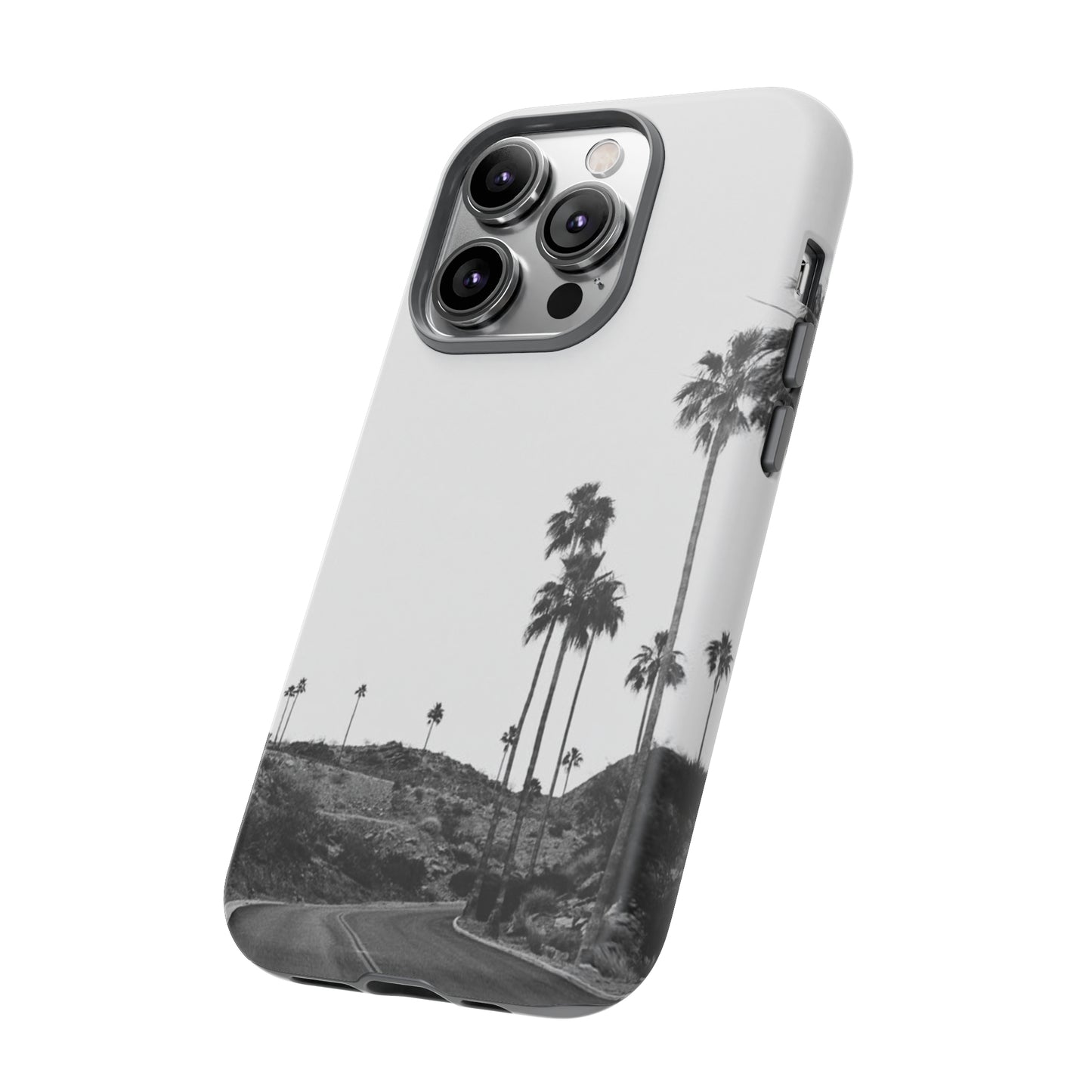 B&W Palm Trees Case