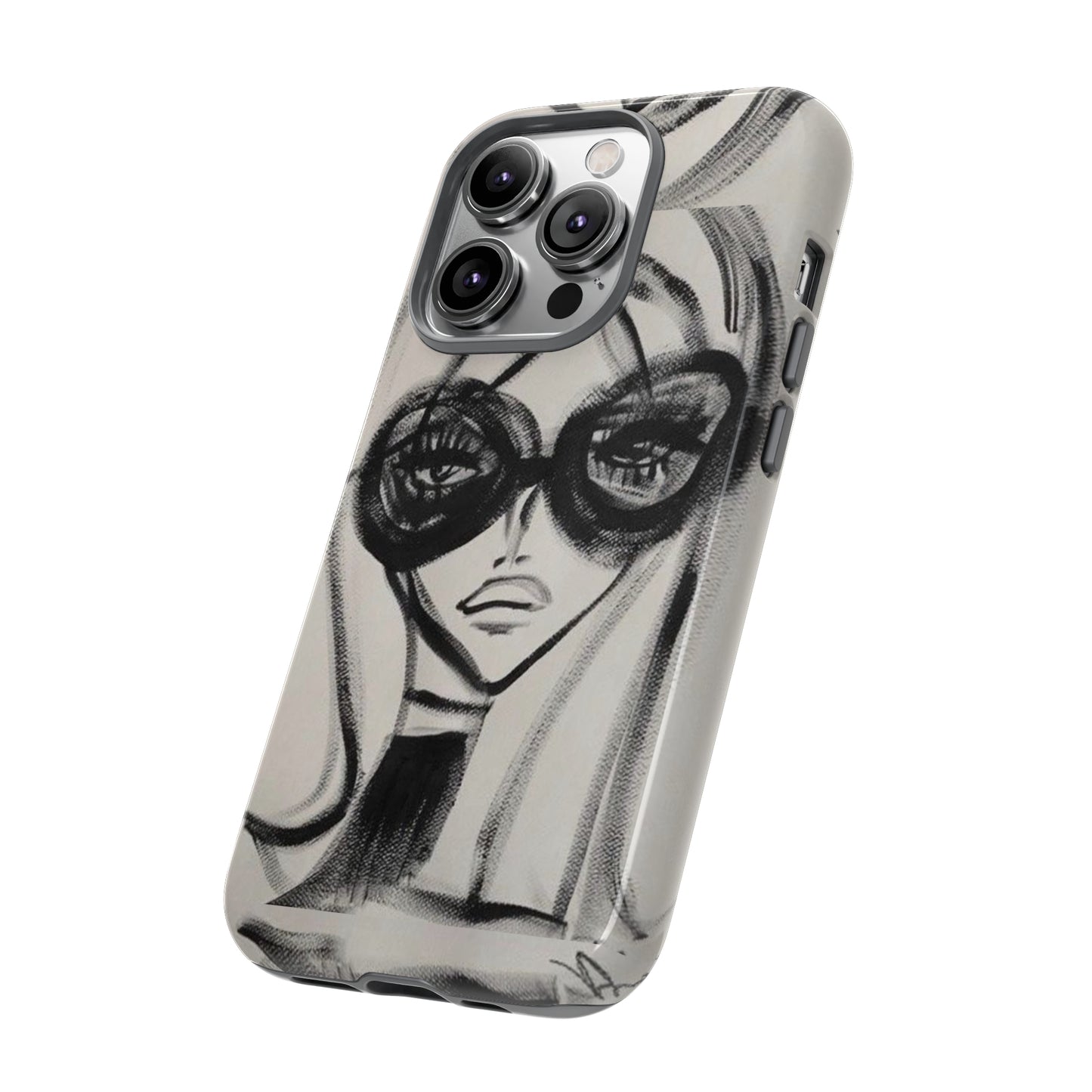 Black Vogue Face Case