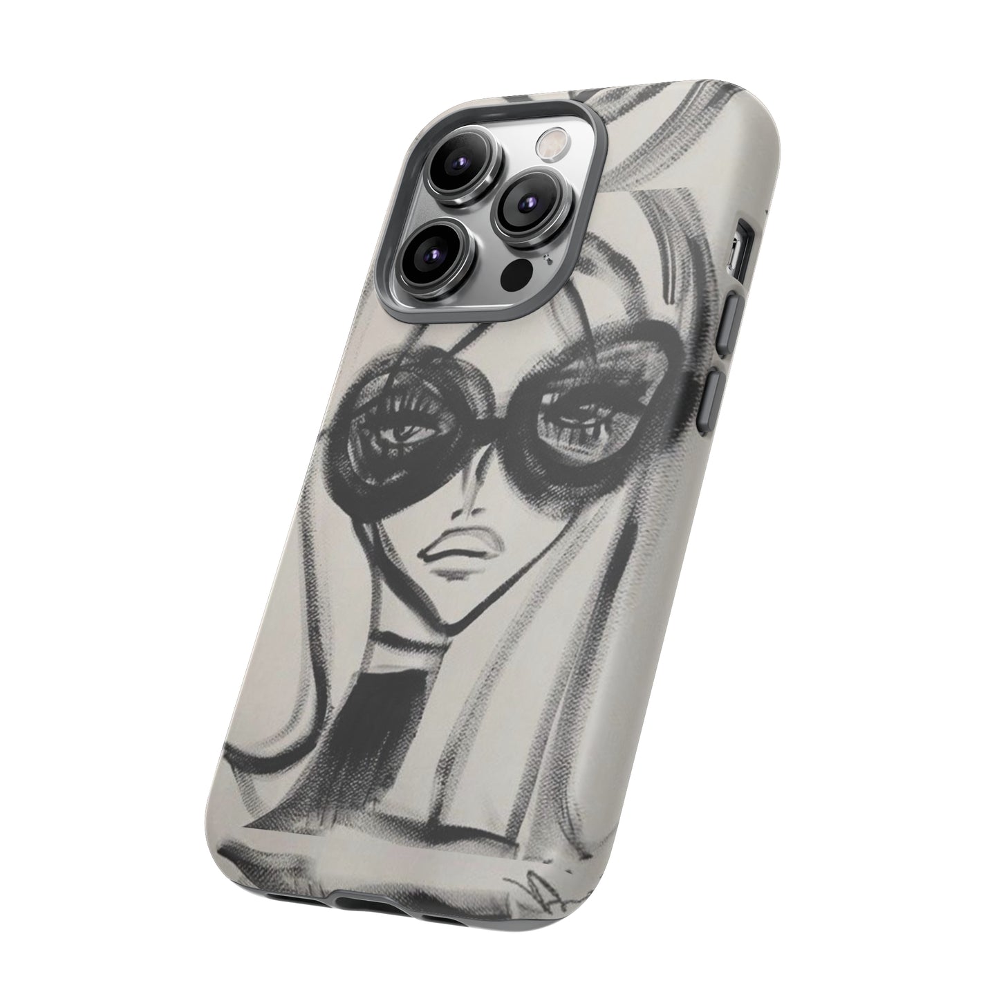 Black Vogue Face Case