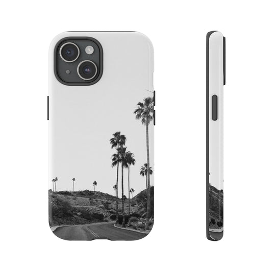 B&W Palm Trees Case