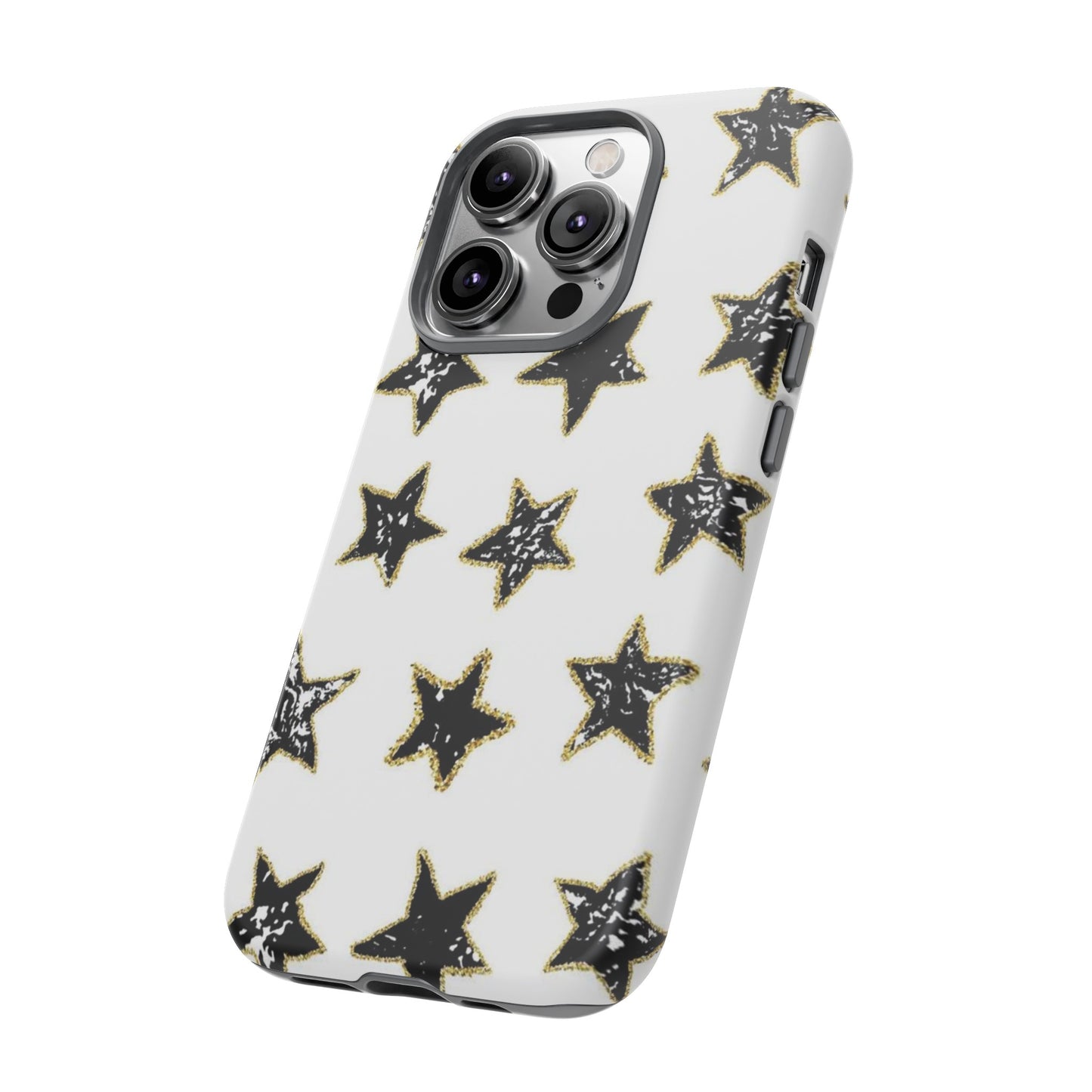 Black and Gold Star Case