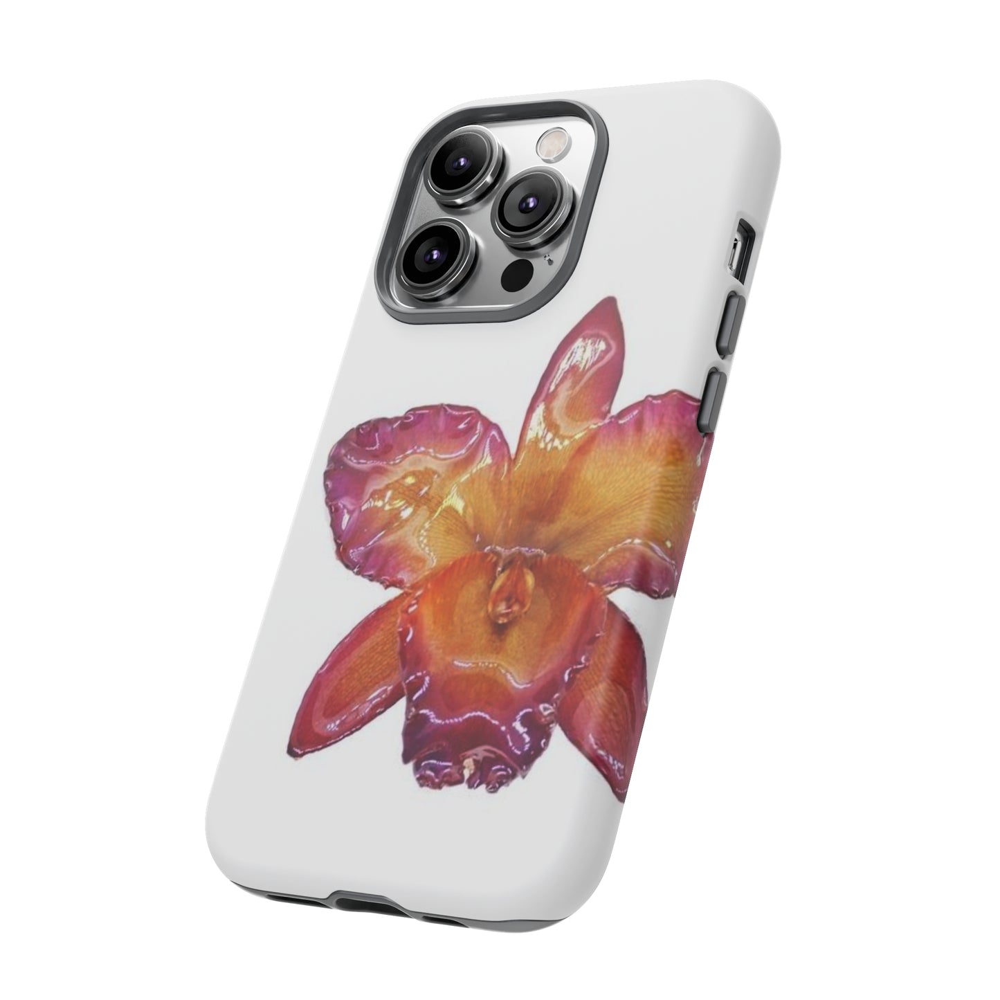 Pink / Orange Flower Case